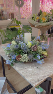 CHRISTMAS TABLE ARRANGEMENT WORKSHOP